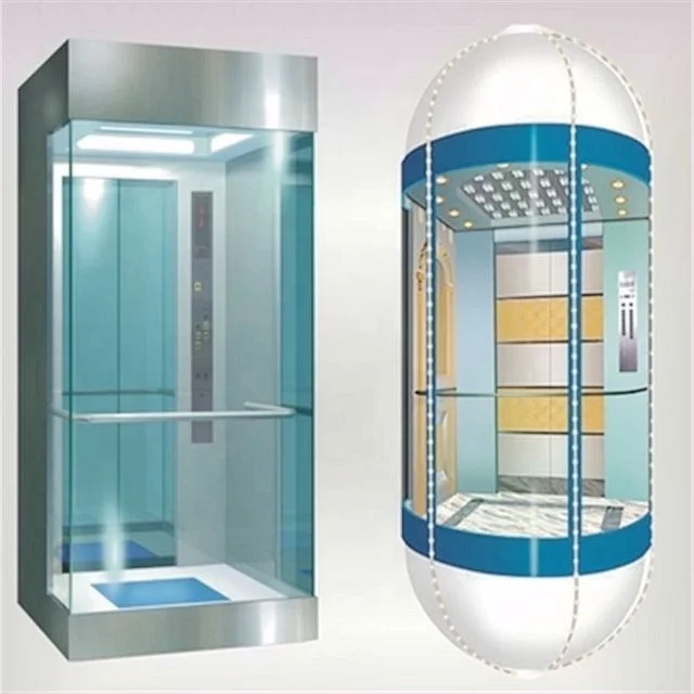 New outside German technology Capsule Lift solar panoramic small shaft glass elevator