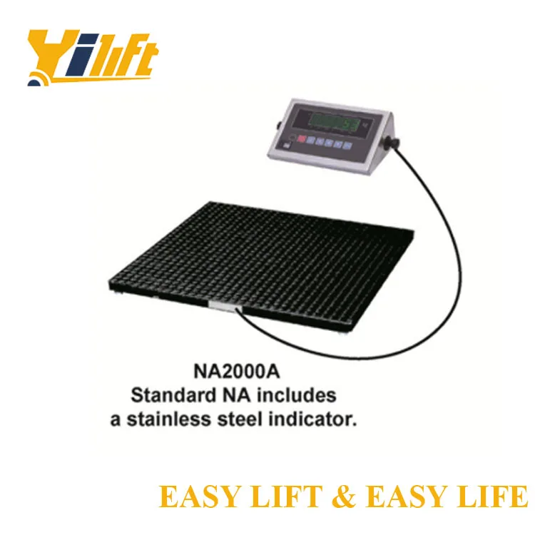 Top Quality AC Motor Durable Power 5 Ton Weighing Platform Floor Scale