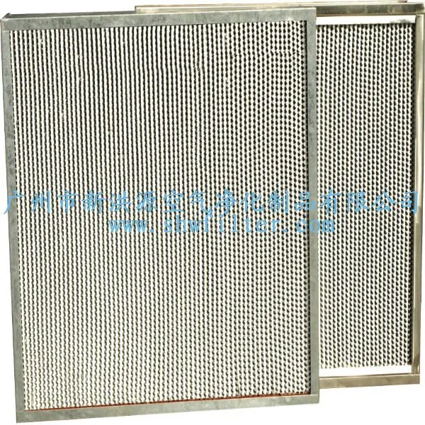 
Environmentally Low Resistance air purifier hepa filter with high temperature(manufacturer) 