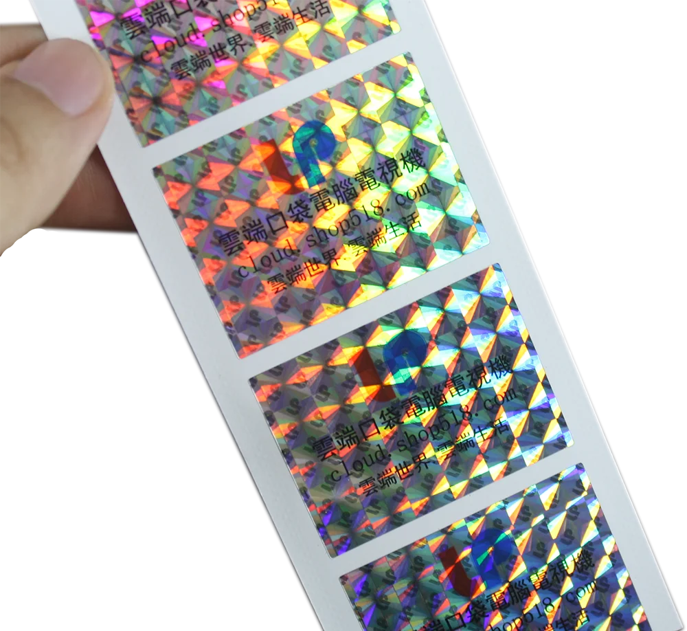 
Hot Sale Color Temperature Changing Security Sticker 