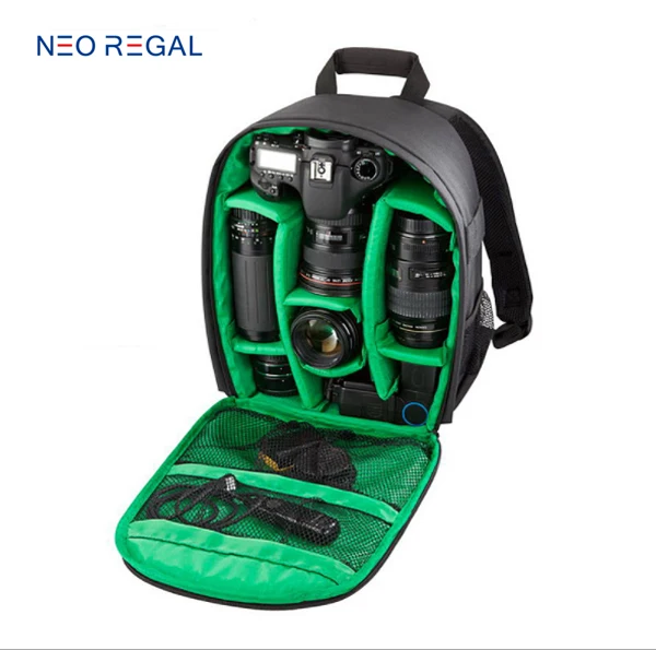
China Supplier Wholesale Waterproof Large DSLR Travel Camera Bag Backpack 