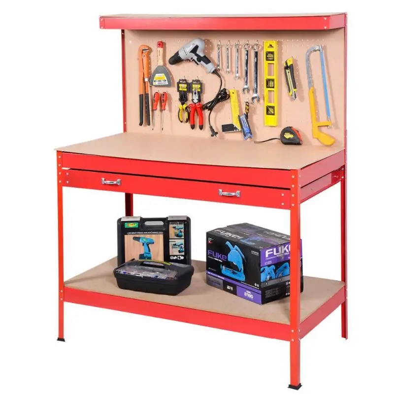 
Heavy duty work bench with drawer 