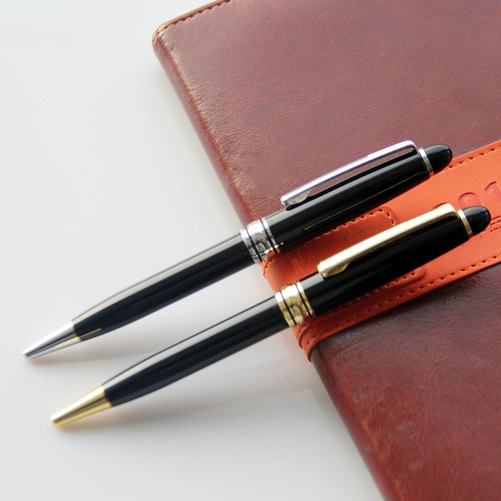 Promotional items china Gift metal slogan ball pen with custom logo