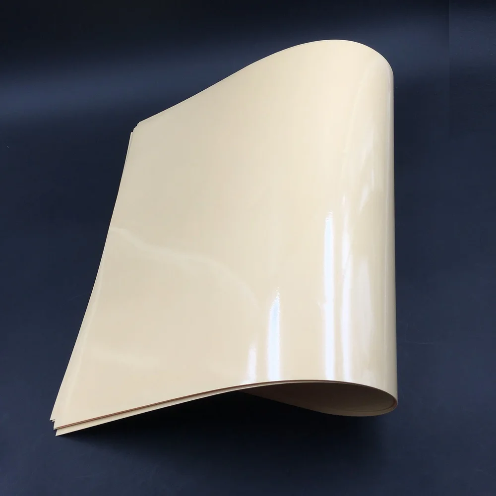 Water Glue Transparent PET/PVC/PP Film Self Adhesive Sticker paper