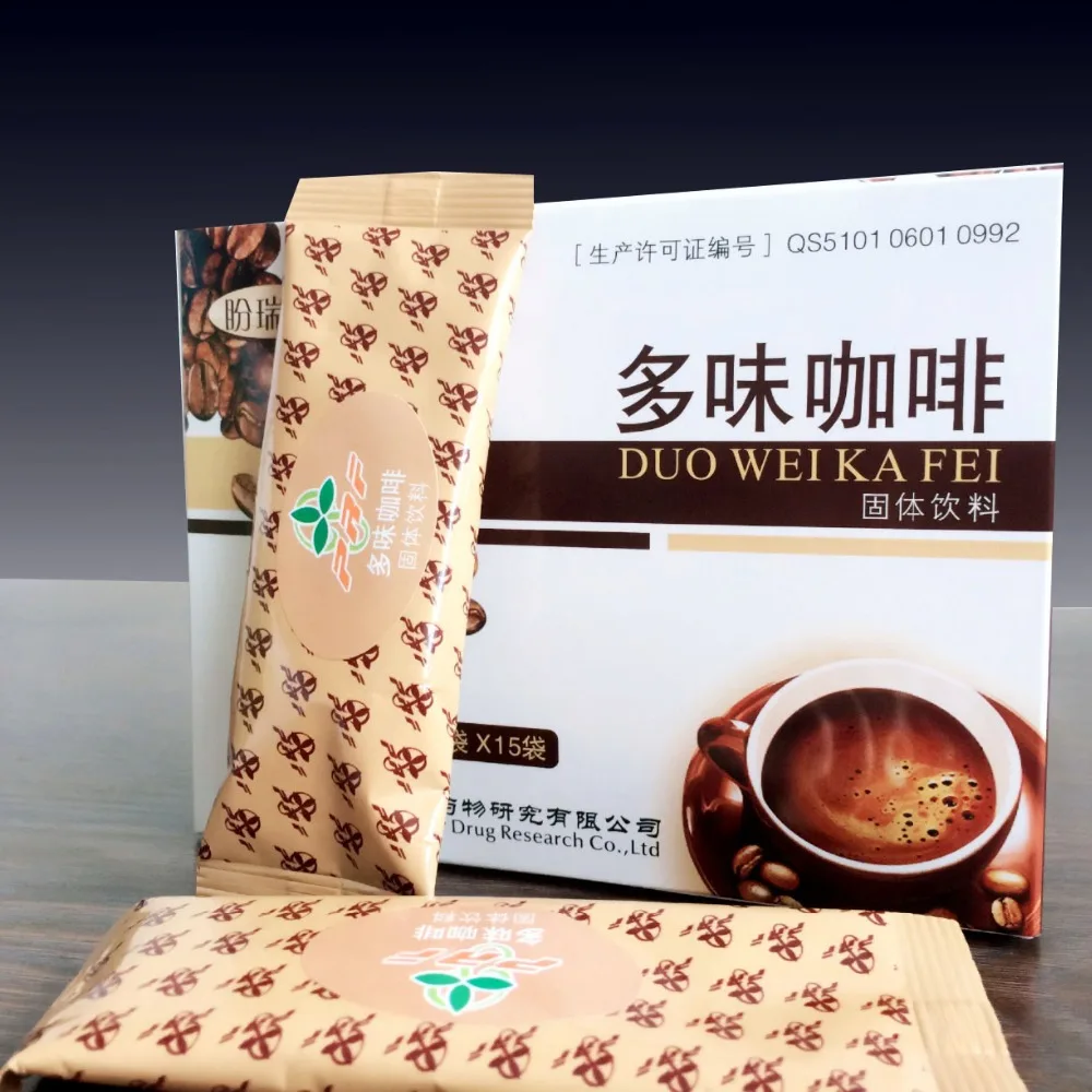
OEM natural fat loss weight loss ginseng coffee 