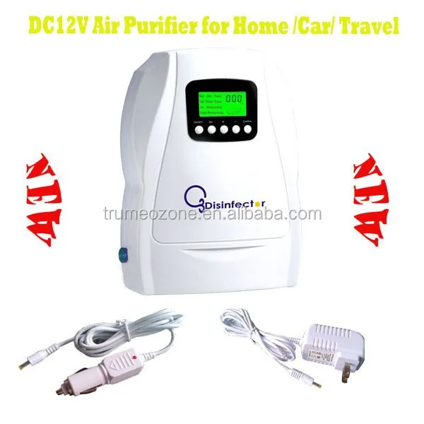 Dc12v озон очиститель воздуха сигаретный дым удаления, воздуха и воды озонатор, генератор озона