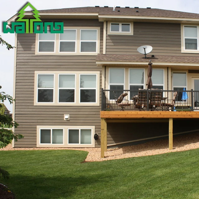 
Capped WPC outside cladding outdoor decorative wall panels 