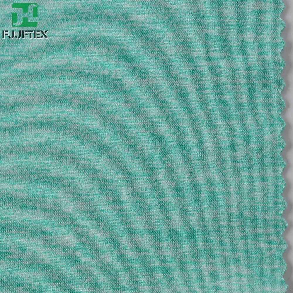 High elastane stretchable yarn dyed knitted polyester lycra sportswear leggings fabric