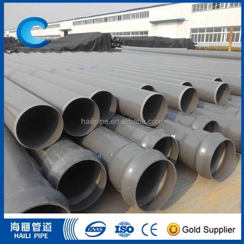 ISO4422 колокольного типа пластиковые пвх трубы резиновые уплотнения для водоснабжения