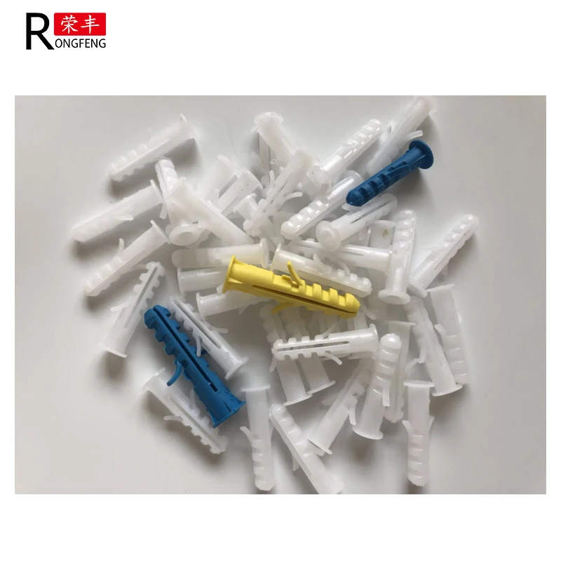 High quality factory price nylon plastic fixing insulation anchor/ expansion plastic pe wall plug anchor
