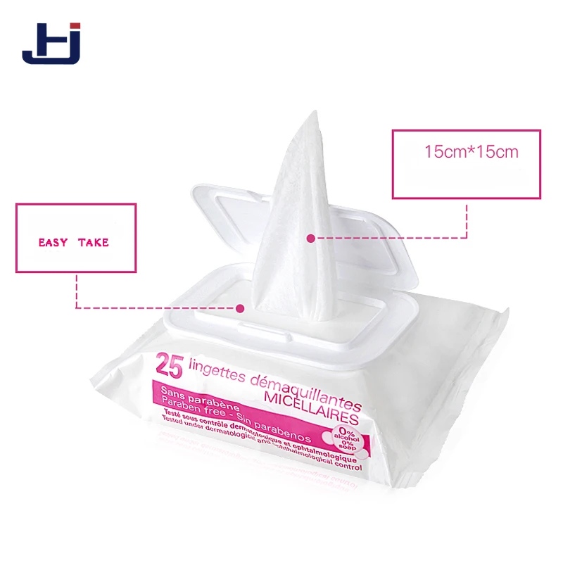 China makeup remover and nonwoven material remover wet wipe