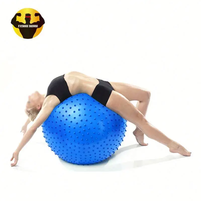 RAMBO Anti Burst Pvc Eco-Friendly Acupuncture Yoga Massage Gym Fitness Ball