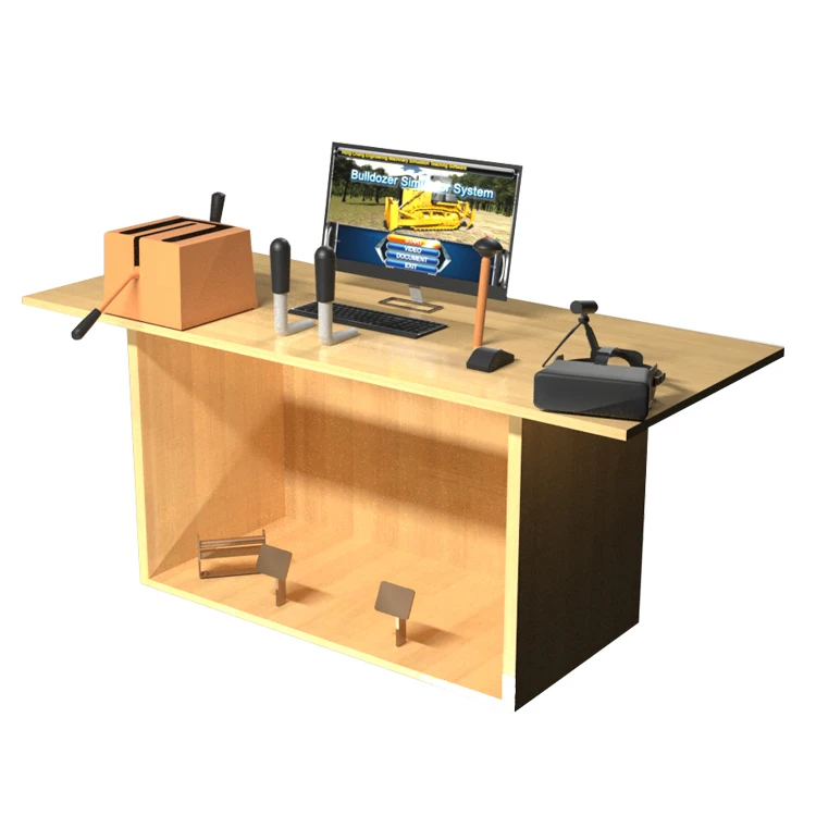 2018 hot sale Portable bulldozer driving simulator training Simulator