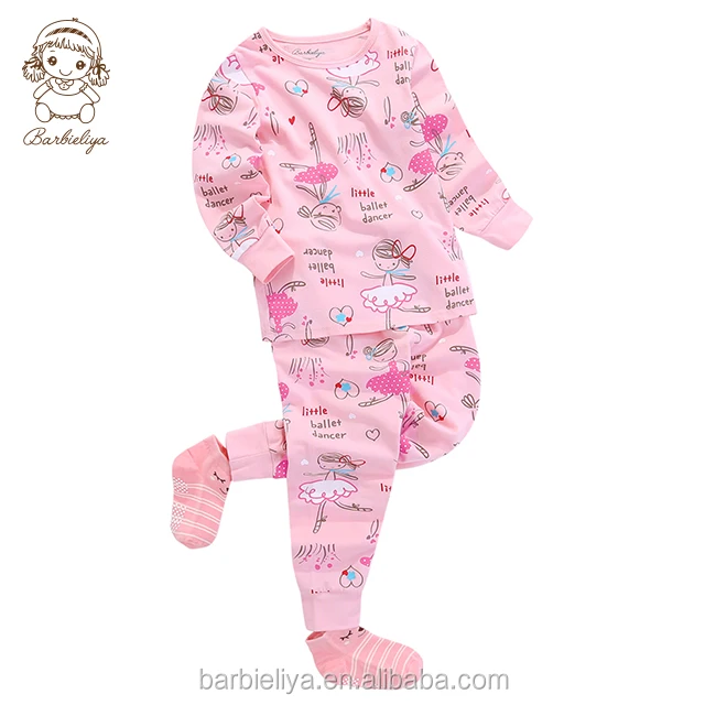 
Manufacturelong sleeve kids sleeping suit pajamas 