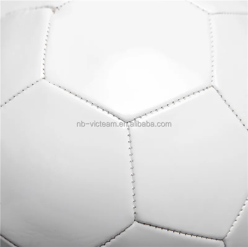 Factory Direct Sale Machine-Sewing Blank White Soccer Ball,Low Price Plain Football Manufacturers