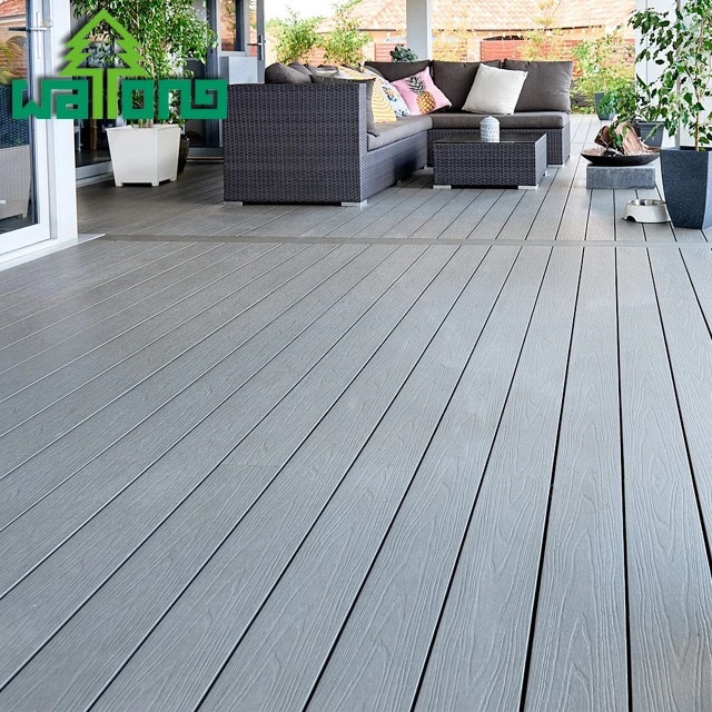 Various colors wpc environmental composites parquet flooring outdoor decking