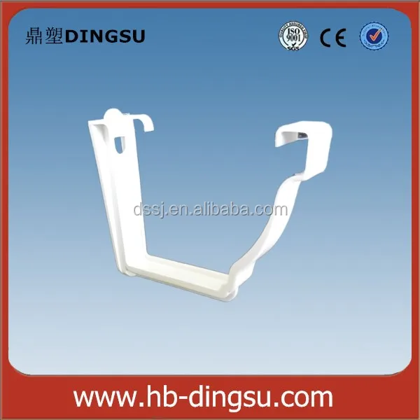 Easy Installing Plastic PVC Rainwater Square Gutter and Fittings
