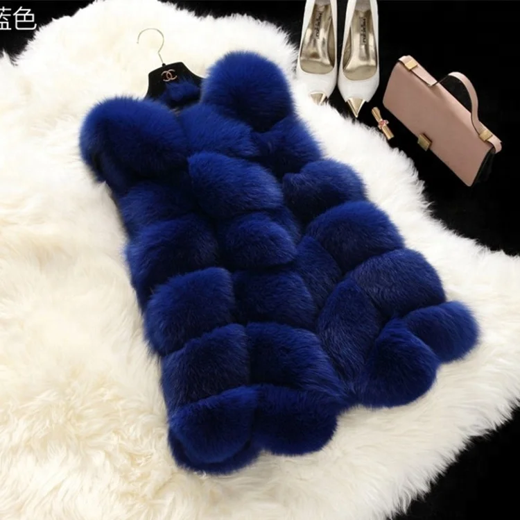 Лидер продаж, женский жилет из искусственного меха, качественное мягкое пальто на талии из лисьего меха