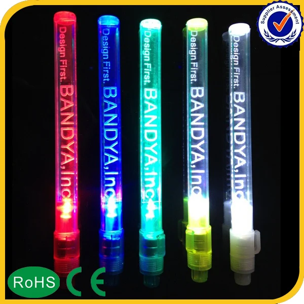 
2019 customized logo led flashing stick, concert light stick 