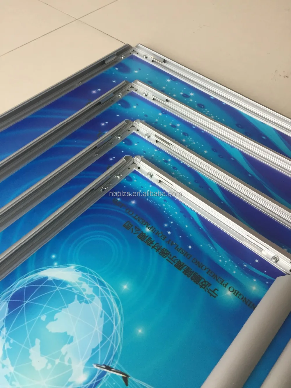 A0/A1/A2/A3/A4 Poster Frame Window Picture Frames Wall Mounted Advertising Board in Size 27x40 Elevator Advertising Frame