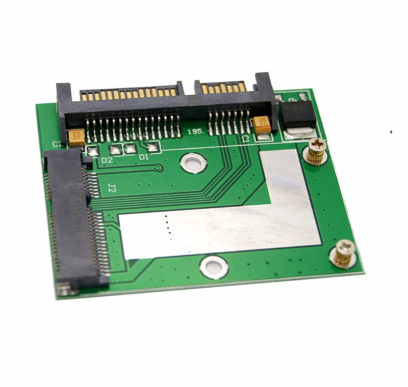 Meitk Заводская цена 5 см mSATA MINI Pcie SSD до половины высоты 2,5 дюйма интерфейс SATA3 Riser Card