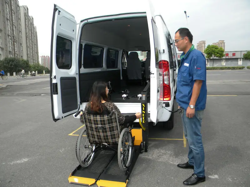 EMARK and CE Certified Electric Hydraulic Wheelchair Lift Platform for Disabled People Elderly Van Minivan Bus Side Rear Door