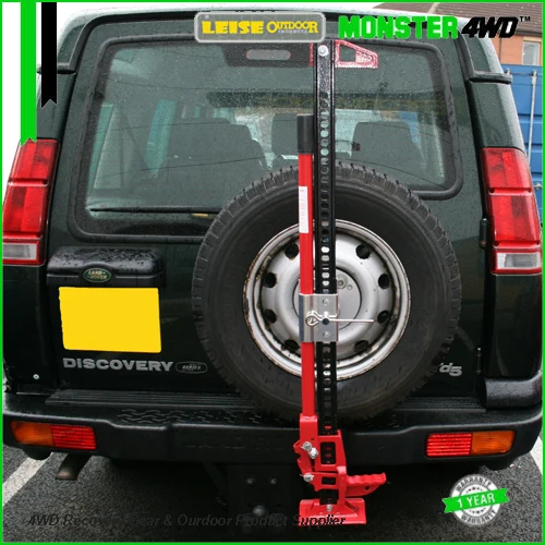 Monster4WD 100% Aluminum Alloy Farm Jack Spare Wheel Mounting Bracket