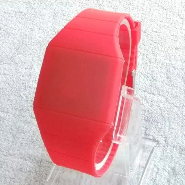 Best popular Factory price sports LED candy color silicone Touch LED digital watch kids custom logo and package