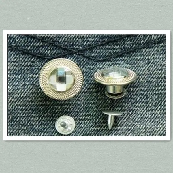 luggage parts Press studs and rivets neodymium Magnet button with strength magnet