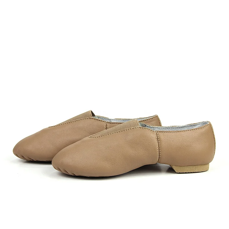 JW Genuine Leather Central Gore Split Sole Dance Shoes Jazz