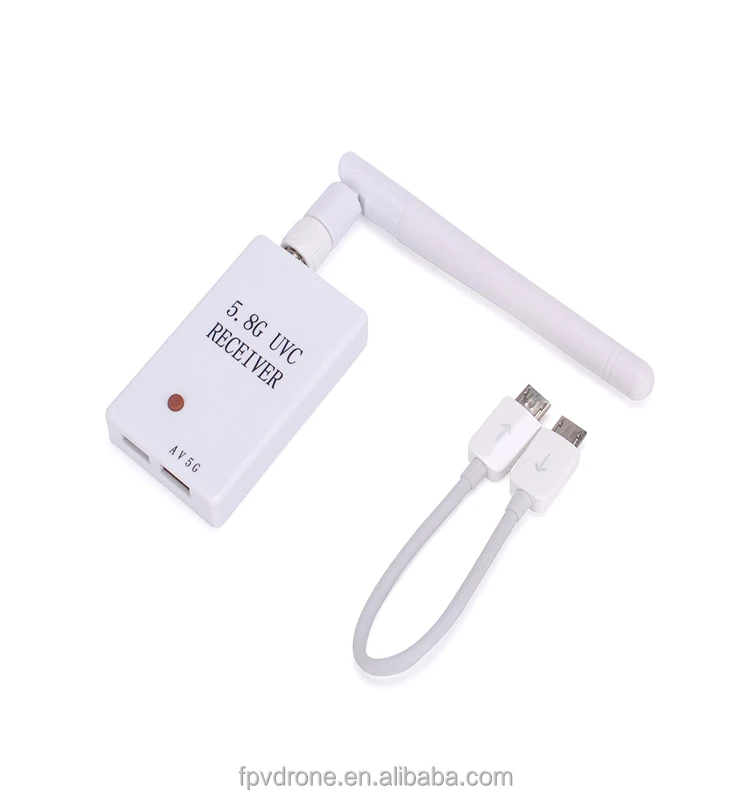 Newest Mini 5.8G FPV Receiver UVC Video Downlink OTG VR Android Phone