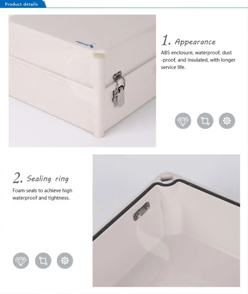 China Supplier abs waterproof beyblade dranzer box ceiling TJ-AGH-2828-1 280X280X180