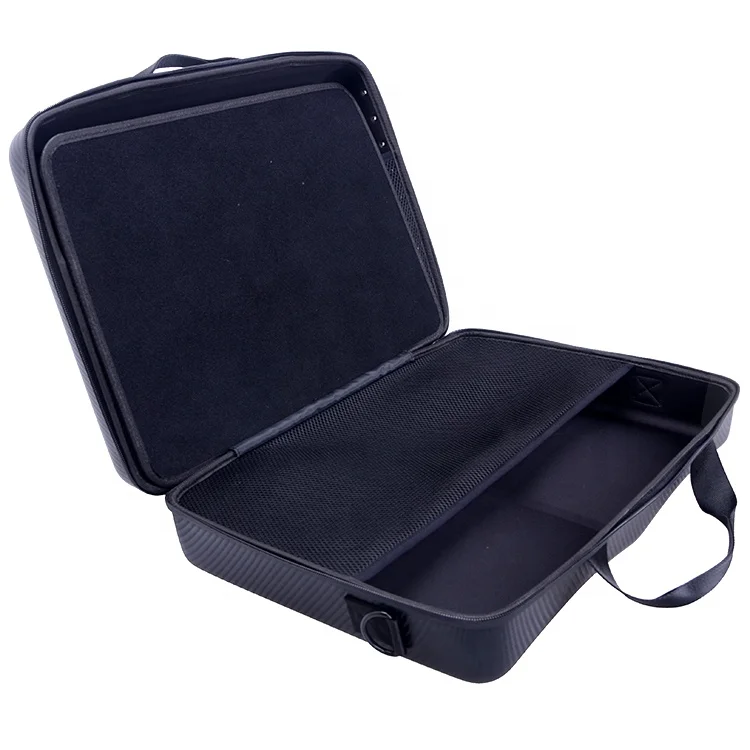 Custom Eva case smell proof computer carry case laptop bag with handle Zipper