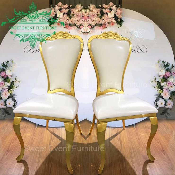 Modern stainless steel frame used hotel chairs for sale