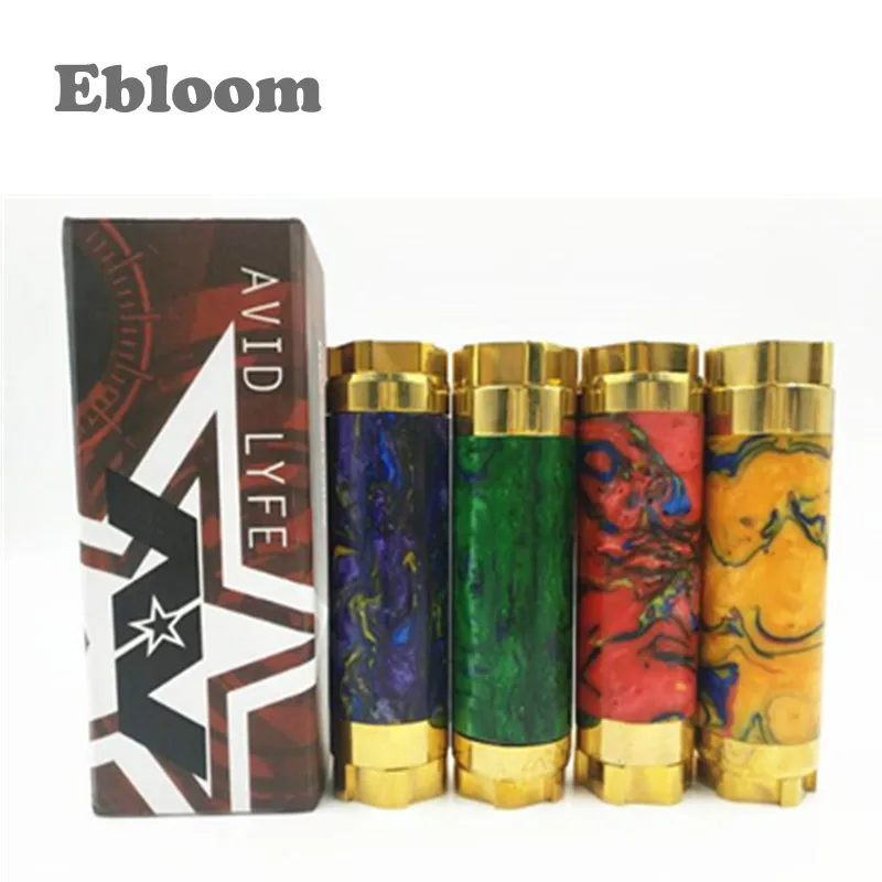 Electronic Cigarette 1:1 Clone 18650 Battery 510 Thread Resin Av Kane Able Mech Vape Mod Set