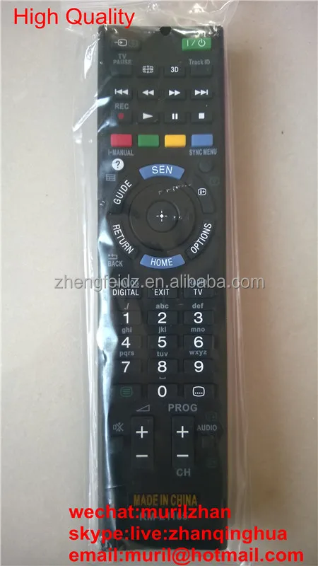 Высокое качество черный жк / из светодиодов универсальный пульт дистанционного управления для тв RMM-D613