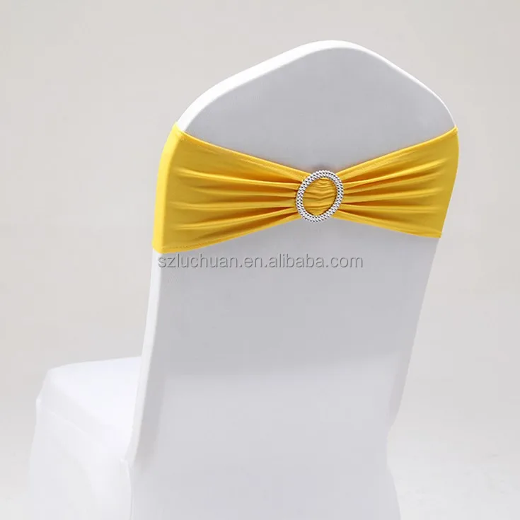 Оптовая продажа, свадебный банкет, недорогой стул из спандекса розового цвета с поясом