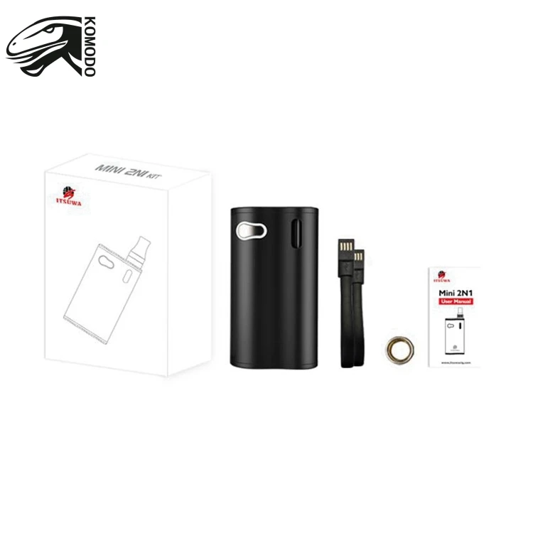 Аутентичные Itsuwa Amigo мини 2N1 комплект с Liberty V1 Танк картриджи 1000 мАч батарея 30 Вт поле Mod толстое масло распылитель DHL Бесплатная