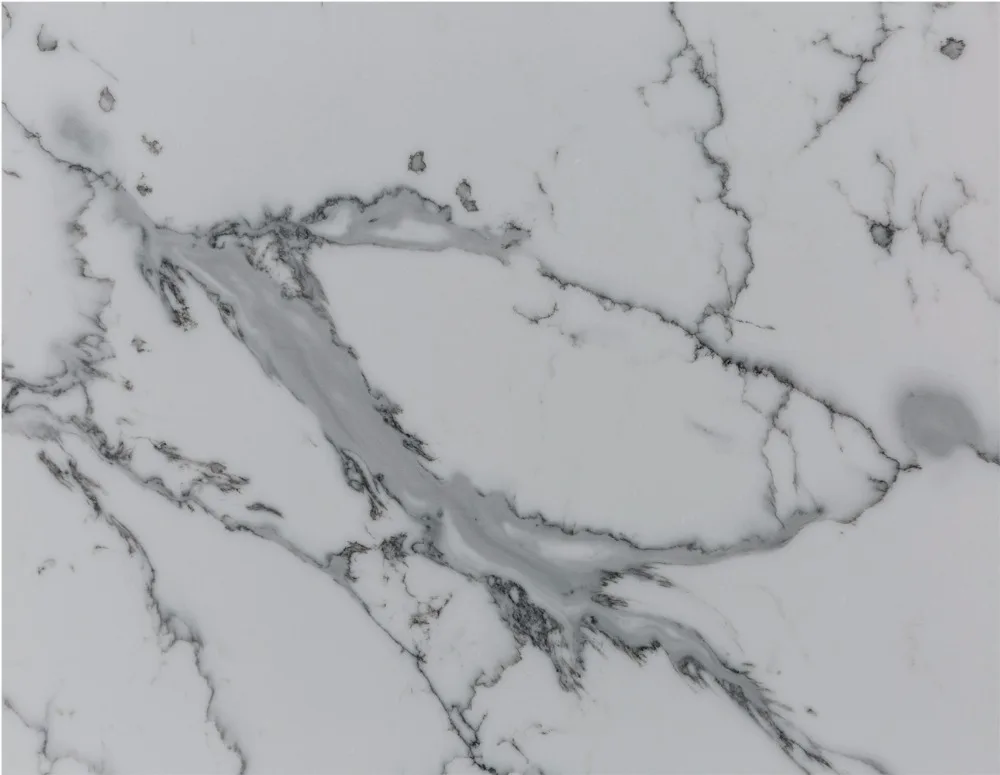 
New nature style marble like Calacatta quartz slab 