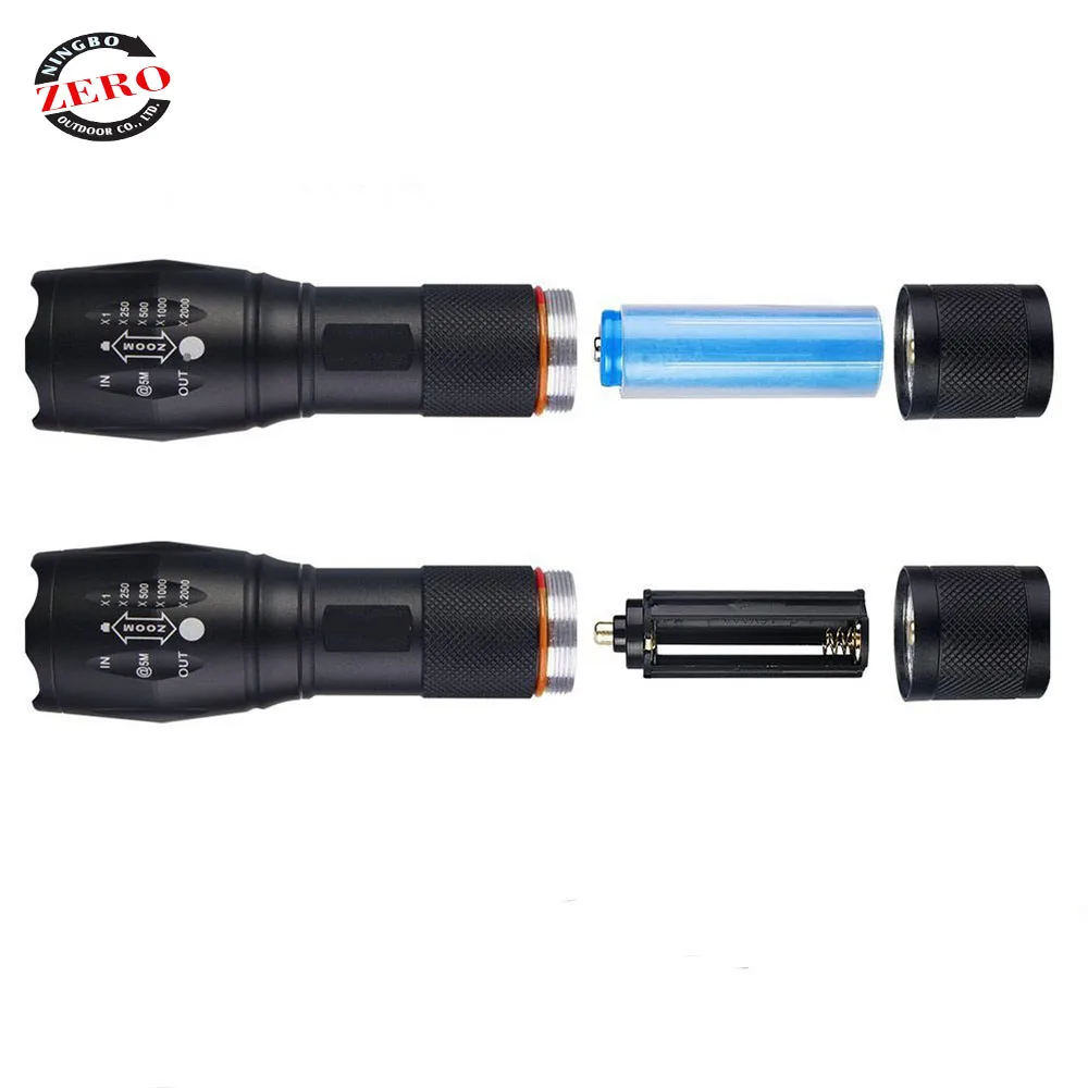 
Rechargeable Tactical Waterproof Powerful High Power Lumen Military tactical Outdoor Custom Aluminum Led Torch Flashlight 