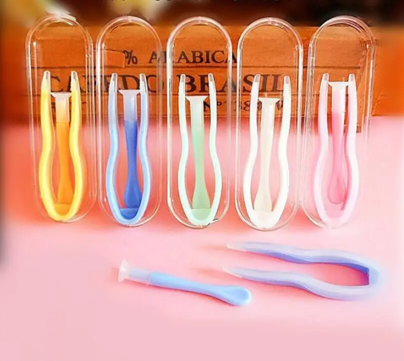 
Contact lens Case Clip Stick Tweezers Combination Clip Stick One Set 