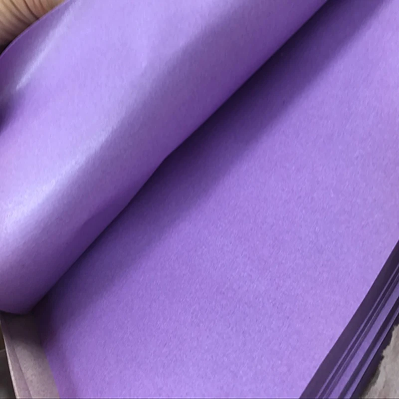17 г/кв. М, целлюлозная фиолетовая оберточная бумага для фруктов
