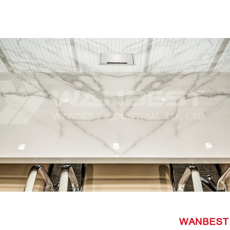 Cheap Price Modern Marble Artificial Stone Commercial Use Hotel Hospital Boardroom Meeting Conference Table