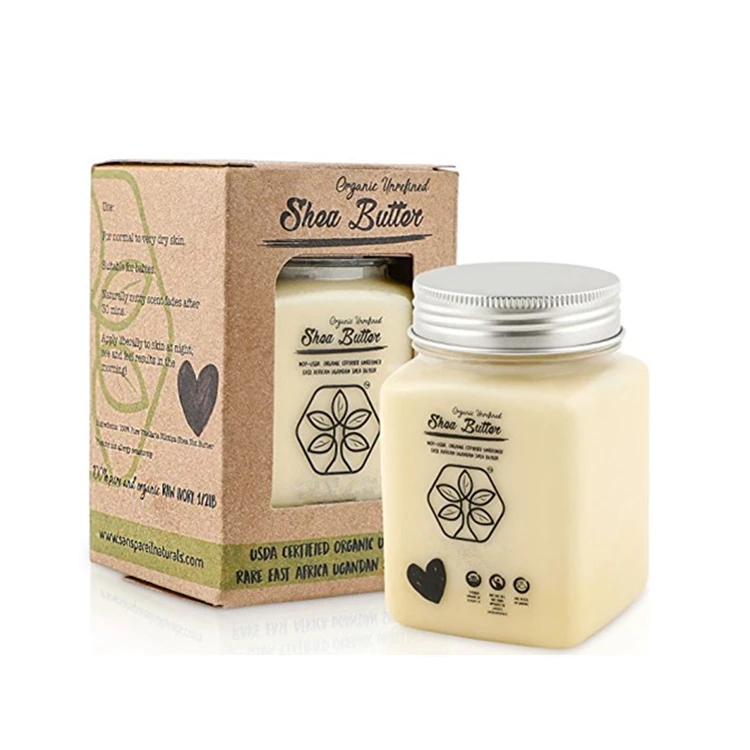 Private Label 100% Pure Organic Shea Body Butter