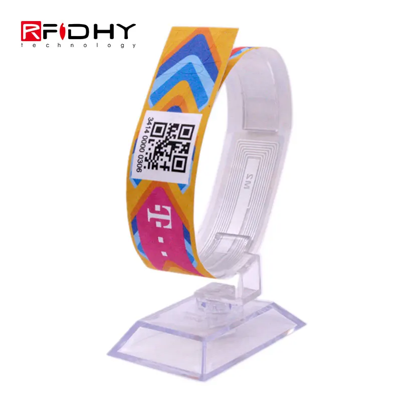 Биоразлагаемый браслет, одноразовые медицинские браслеты RFID для больницы