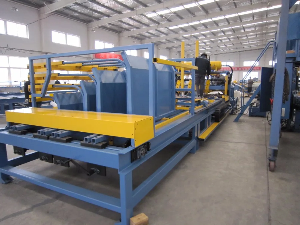 HICAS Saifan Automatic Wooden Stringer Pallet Nailing Production Line