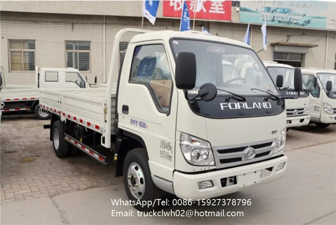 3.5 ton FORLAND small flatbed cargo truck for sale