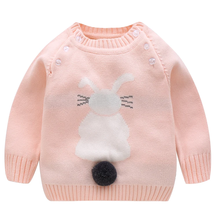 
Latest Fall Knitting Pullover Toddler Sweater 