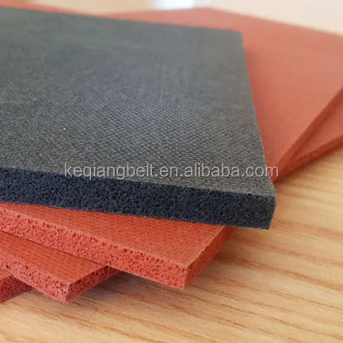 Closed Cell Silicone Foam / Sponge Rubber Sheet