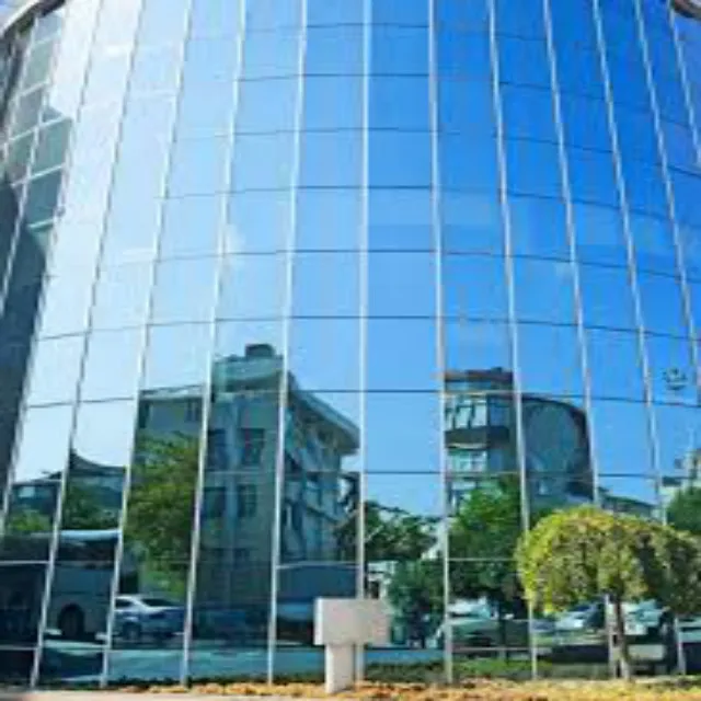 Стекло Sanjing 330x214x4 мм синее бронзовое отражающее стекло